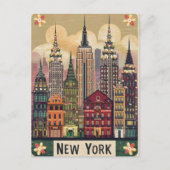 Leuke stijl New York Briefkaart (Voorkant)
