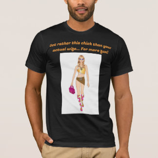Leuke stijl pak je toch wel van die chick t-shirt