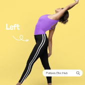 Leuke stijlvolle oefenbroek Yoga Pilates Workout Leggings