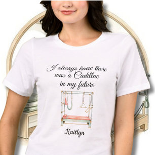 Leuke stijlvolle Pilates Cadillac Humor Naam Tri-Blend Shirt