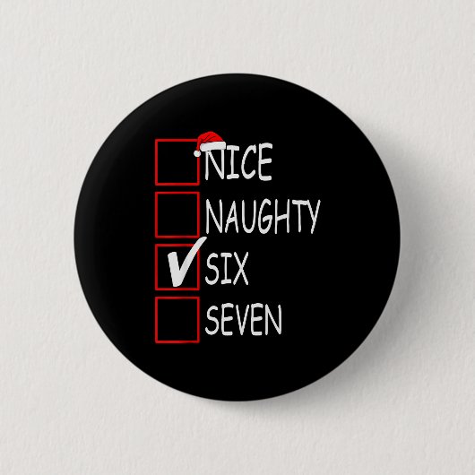 Leuke Stoute 67 Grappige Brainrot Meme Zes Zeven S Ronde Button 5,7 Cm (Voorkant)