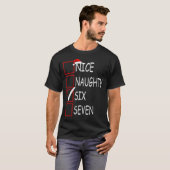 Leuke Stoute 67 Grappige Brainrot Meme Zes Zeven S T-shirt (Voorkant volledig)