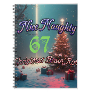Leuke Stoute 67 Kerst Brain Rot Notitieboek