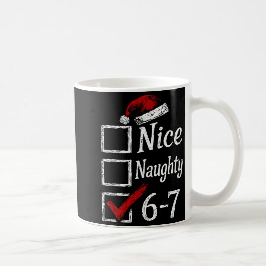 Leuke Stoute 67 Kerst Brainrot Grappig Koffiemok (Rechts)