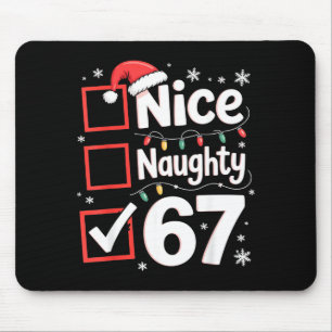 Leuke Stoute 67 Kerst Costume 67 Meme Mannen Vrouw Muismat