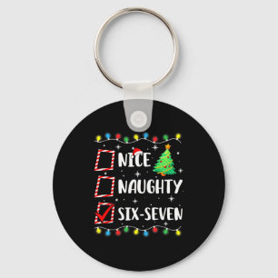 Leuke Stoute 67 Zes Zeven Grappig Kerstmis 6 7 Mem Sleutelhanger