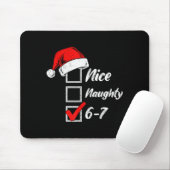 Leuke Stoute 6 7 Meme 6 7 Kerstmis Zes Zeven Muismat (Met muis)