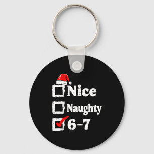 Leuke Stoute 6 7 Meme Grappig Kerstmis Zes Zeven X Sleutelhanger