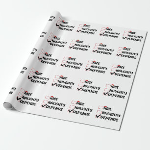Leuke Stoute Afhankelijk Sinterklaas Kerstlijst  Cadeaupapier