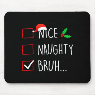 Leuke Stoute Broer Kerst Familie Matching Muismat
