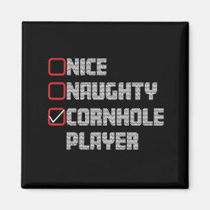 Leuke Stoute Cornhole Speler Lijst Lelijke Kerstma Magneet