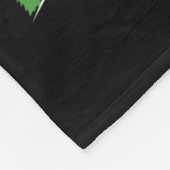 Leuke stoute Crazy Redneck Christmas Matching Sant Fleece Deken (Hoek)