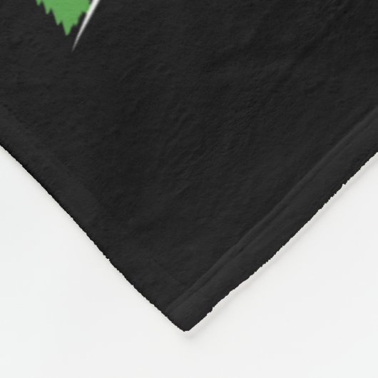 Leuke stoute Crazy Redneck Christmas Matching Sant Fleece Deken (Hoek)