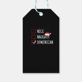 Leuke Stoute Dominicaanse Kerstlijst Cadeaulabel