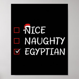 Leuke Stoute Egyptische Erfgoed Kerstmis Egypte Poster