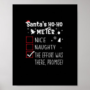 Leuke Stoute Er Was Belofte Kerstmis Poster