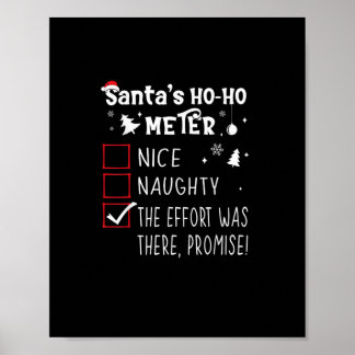Leuke Stoute Er Was Belofte Kerstmis Poster