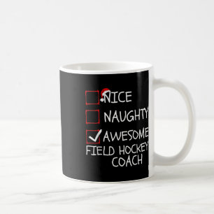 Leuke Stoute Fantastische Veldhockey Trainer Kerst Koffiemok