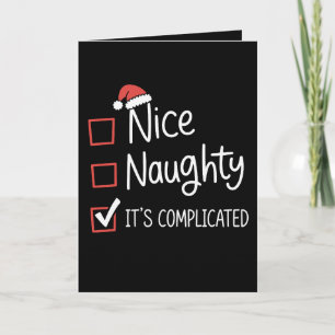 Leuke Stoute Het Is Ingewikkeld Kerst Wenslijst Ke Feestdagen Kaart