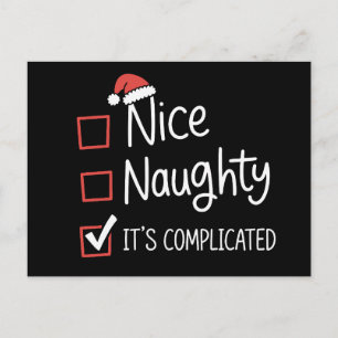 Leuke Stoute Het Is Ingewikkeld Kerst Wenslijst Ke Feestdagenkaart