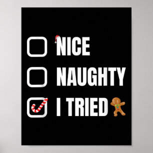 Leuke Stoute Ik Heb Geprobeerd, Sinterklaas Stoute Poster