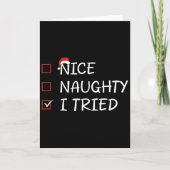 Leuke stoute ik heb het geprobeerd  kaart (Voorkant)