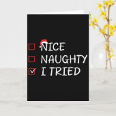 Leuke stoute ik heb het geprobeerd  kaart (Gele Bloem)