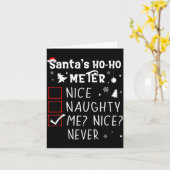 Leuke Stoute Ik_ Leuk_ Nooit_ Kerst Wenslijst Kers Kaart (Gele Bloem)