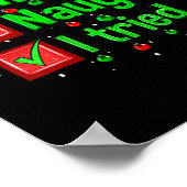 Leuke stoute ik probeerde grappige kerst familie M Poster (Hoek)