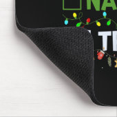 Leuke stoute ik probeerde grappige kerst pjs famil muismat (Hoek)