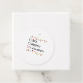 Leuke Stoute Ik Was Hangerige Lijst Kerstmis Bedankjes Labels (In situ)