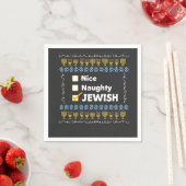 Leuke stoute Joodse Chanoeka lelijke trui Servet (Insitu)