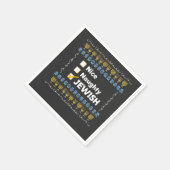 Leuke stoute Joodse Chanoeka lelijke trui Servet (Hoek)