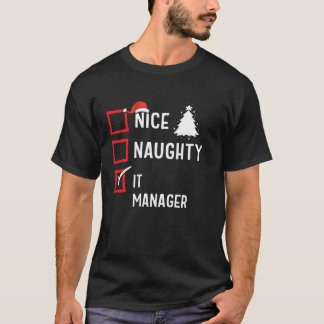 Leuke Stoute Kerst Het Is Fun Manager Vakantie Co T-shirt