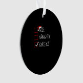 Leuke Stoute Kerst Kyrgyzstan Erfgoed  Ornament (voorkant)