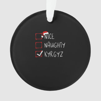 Leuke Stoute Kerst Kyrgyzstan Erfgoed  Ornament
