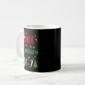 Leuke Stoute Lijst 67 Kerst Brainrot Grappig 6-7  Koffiemok (Voorkant links)