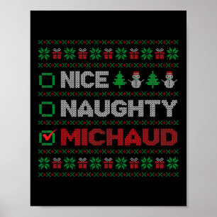 Leuke Stoute Michaud Kerstlijst Lelijk Poster