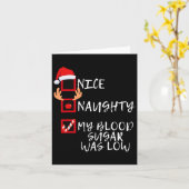 Leuke stoute mijn bloedsuiker was laag grappige ke kaart (Gele Bloem)