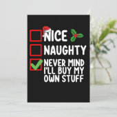 Leuke Stoute Nooit Uitmaken Ik Koop Mijn Eigen Spu Kaart (Staand voorkant)