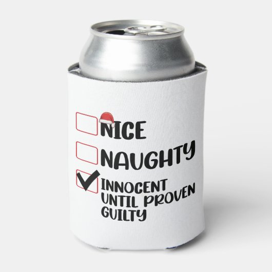 Leuke Stoute Onschuldig Totdat het Tegendeel Bewez Blikjeskoeler (Blikje Voorkant)