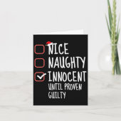 Leuke Stoute Onschuldig Totdat Het Tegendeel Bewez Kaart (Voorkant)