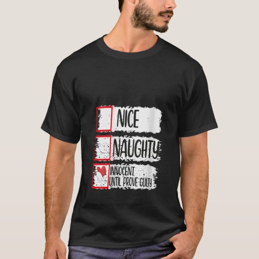 Leuke Stoute Onschuldig Totdat Het Tegendeel Bewez T-shirt (Voorkant)