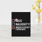 Leuke Stoute Onvoldoende Bewijs Advocaat Kerstmis Kaart (Gele Bloem)
