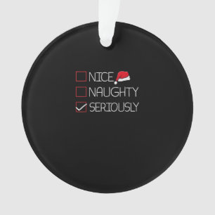 Leuke Stoute Serieus Kerst Moderne Stijl Ornament