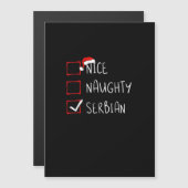 Leuke stoute Servische Kerst Erfgoed (Voorkant / Achterkant)