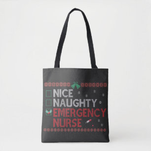 Leuke Stoute Spoedverpleegster Grappig Lelijk Kers Tote Bag