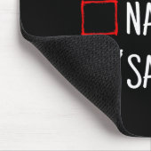 Leuke stoute Sy Grappige Kerst Muismat (Hoek)