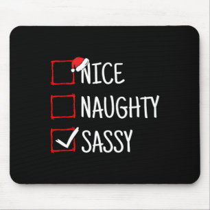 Leuke stoute Sy Grappige Kerst Muismat