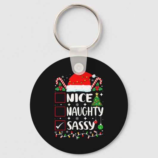 Leuke Stoute Sy Kerstlijst Sleutelhanger (Voorkant)